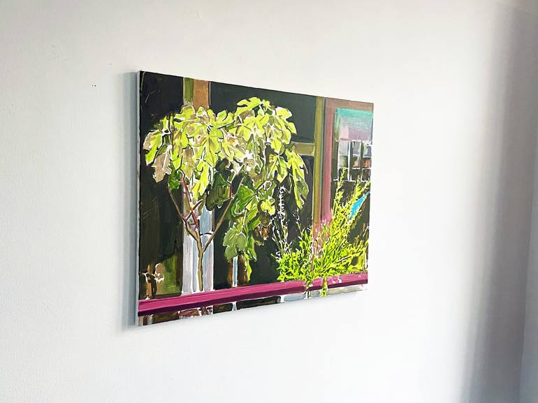 Original Figurative Botanic Painting by Agnes Lörincz