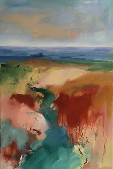Original Expressionism Landscape Paintings by Joy Moore