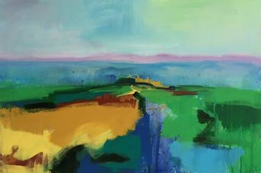 Original Expressionism Landscape Paintings by Joy Moore