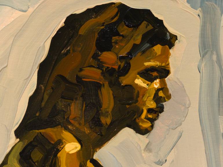 Original Figurative Pop Culture/Celebrity Painting by Johanna Keogh