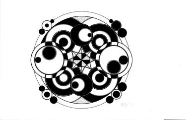 Print of Conceptual Geometric Drawings by Matej Anzin