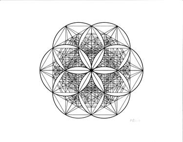 Print of Geometric Drawings by Matej Anzin