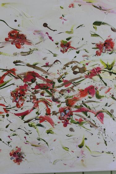Print of Abstract Floral Paintings by Liza Hathaway Matthews