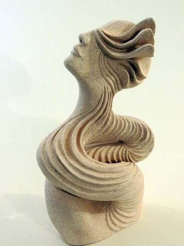 Original Figurative Women Sculpture by Petek Karabulut