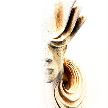 Original Surrealism Women Sculpture by Petek Karabulut