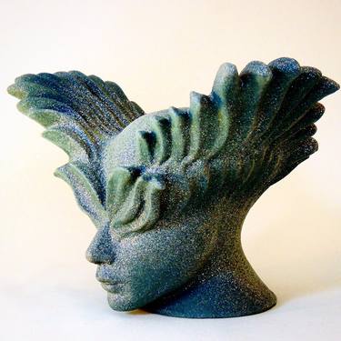 Original Figurative Portrait Sculpture by Petek Karabulut