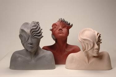 Original Figurative Nature Sculpture by Petek Karabulut