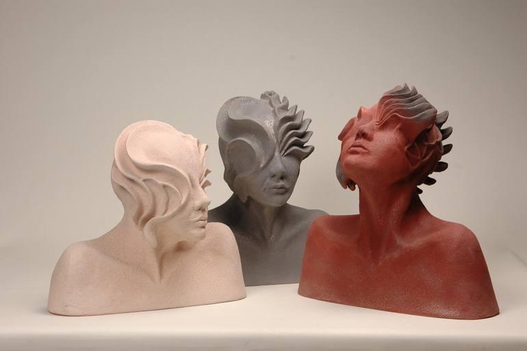 Original Figurative Nature Sculpture by Petek Karabulut