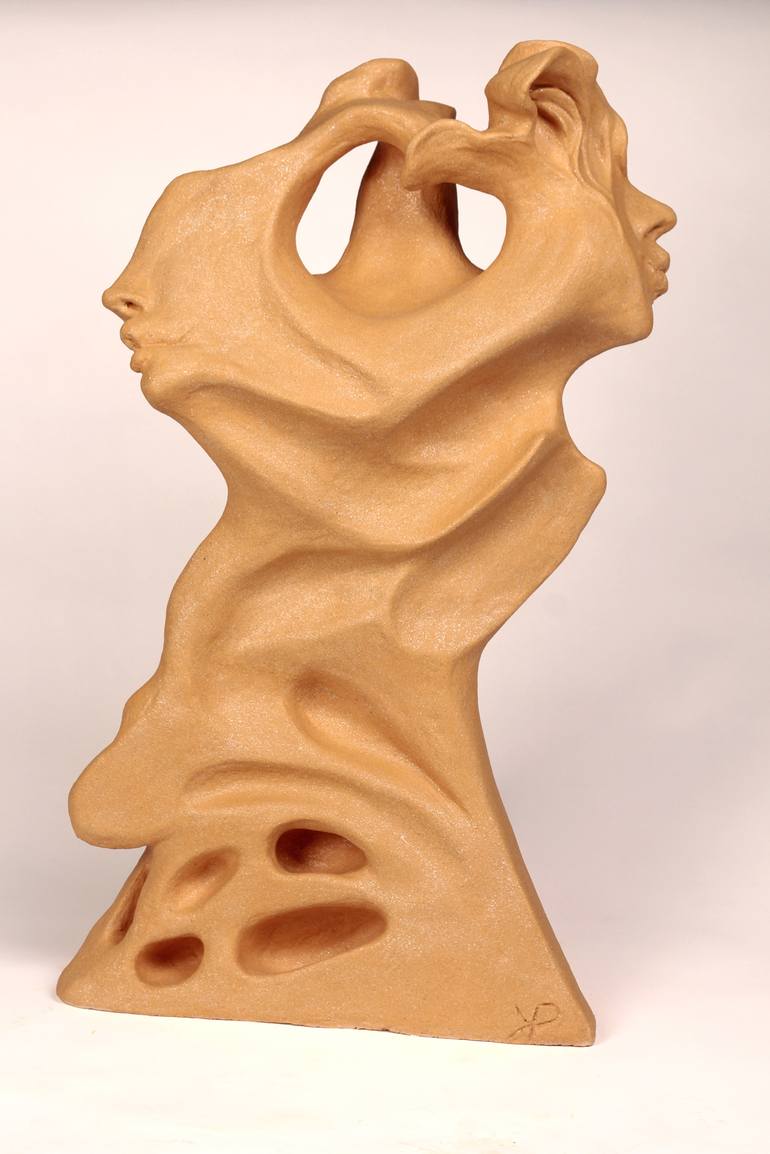 Original Abstract Body Sculpture by Petek Karabulut