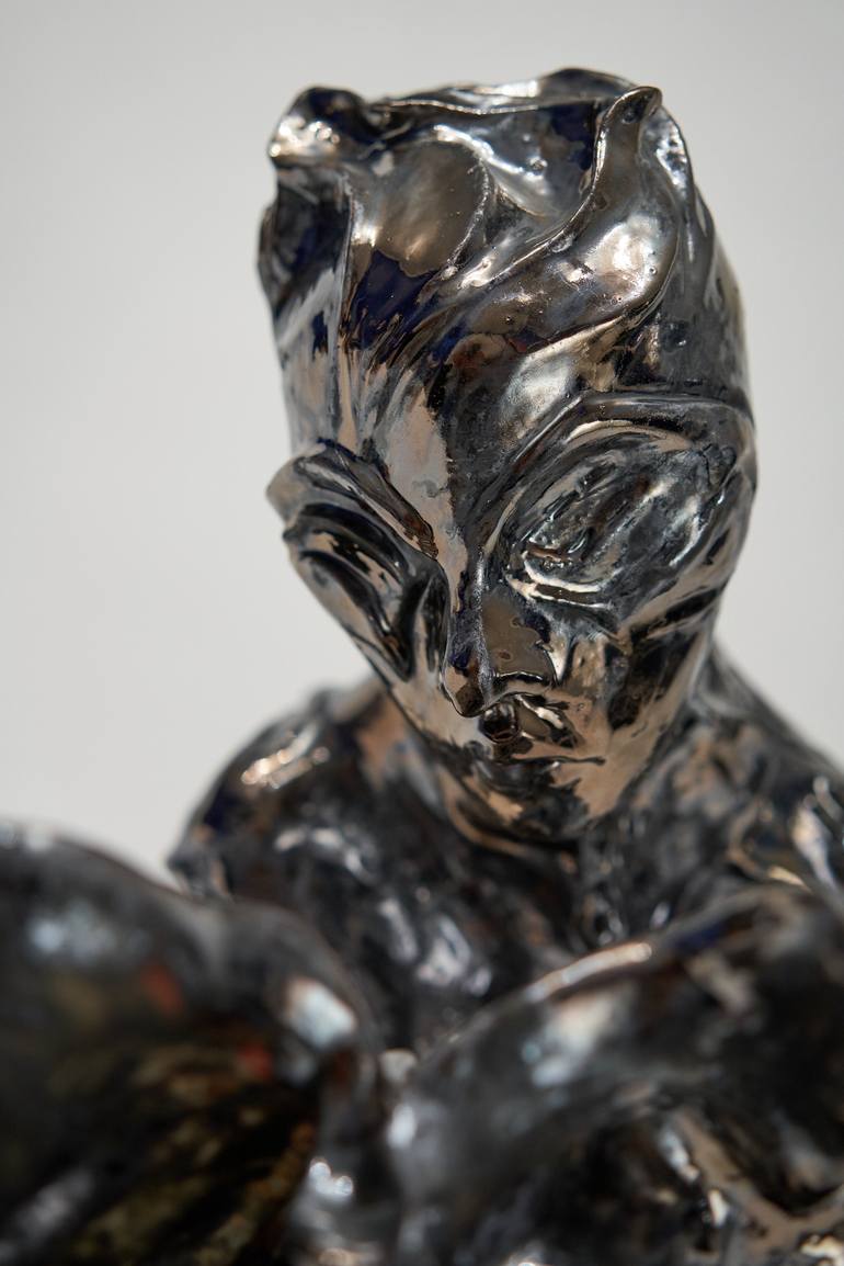 Original Figurative Science/Technology Sculpture by Petek Karabulut