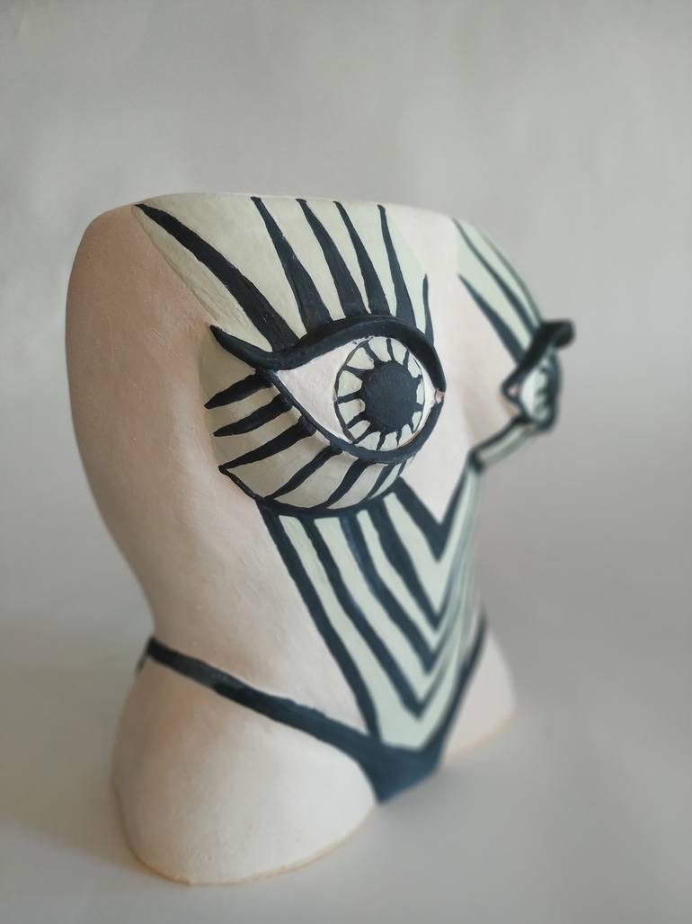 Original Conceptual Body Sculpture by Petek Karabulut