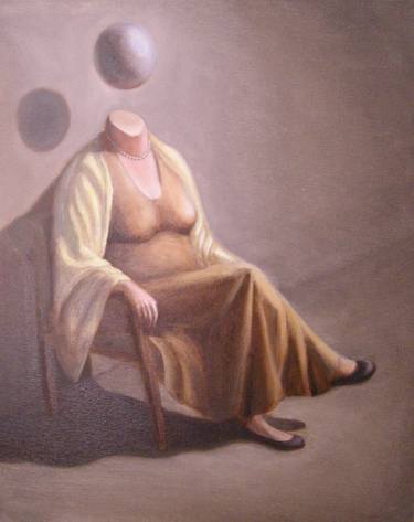 Original Surrealism Women Paintings by BORIS GIULIAN