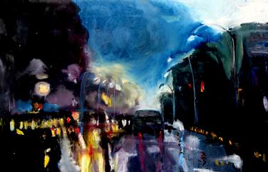 Original Expressionism Places Paintings by Lucio Nocerino