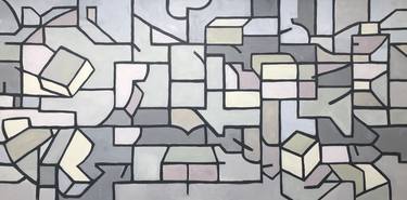 Original Cubism Abstract Paintings by Bill Van Werden