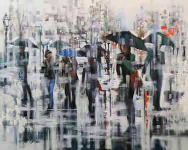 Original Contemporary People Paintings by Chin h Shin
