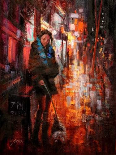 Print of Figurative Cities Paintings by Chin h Shin
