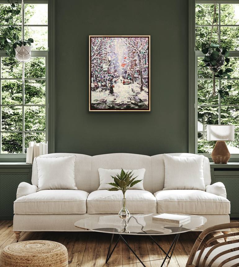 Original Contemporary Landscape Painting by Chin H Shin
