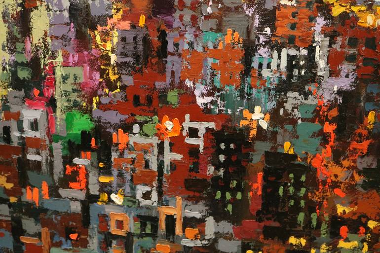 Original Contemporary Landscape Painting by Chin H Shin