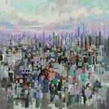Early Morning in Manhattan by Chin h Shin