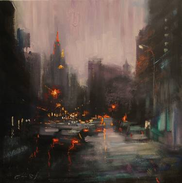 Print of Fine Art Cities Paintings by Chin h Shin