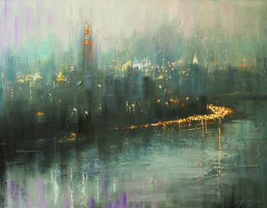 Print of Expressionism Cities Paintings by Chin h Shin