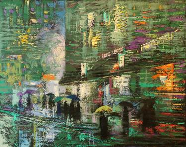 Print of Fine Art Cities Paintings by Chin h Shin