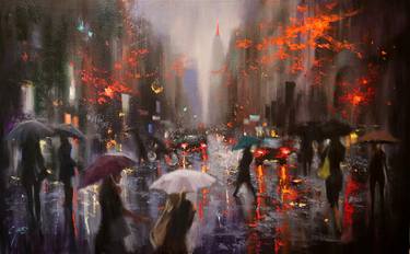 Print of Cities Paintings by Chin h Shin