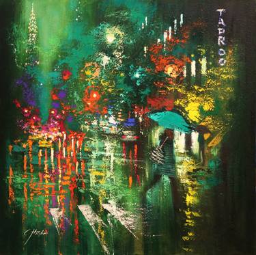 Print of Expressionism Cities Paintings by Chin h Shin