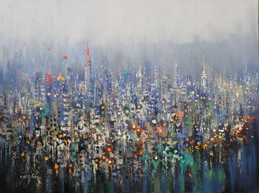 Print of Cities Paintings by Chin h Shin