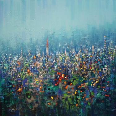 Print of Expressionism Cities Paintings by Chin h Shin