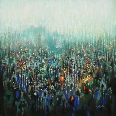 Print of Cities Paintings by Chin h Shin