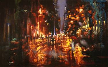 Print of Fine Art Cities Paintings by Chin h Shin