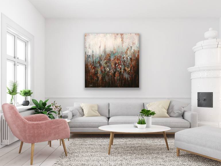 Original Expressionism Cities Painting by Chin H Shin