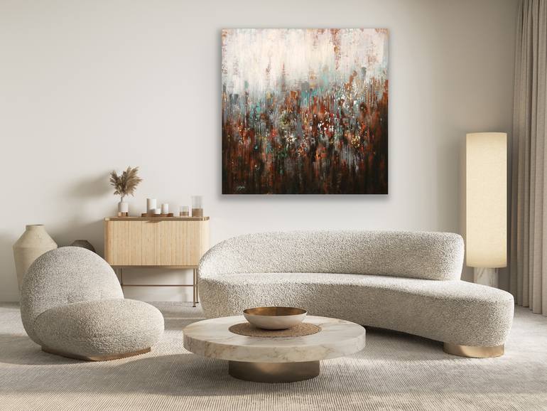 Original Expressionism Cities Painting by Chin H Shin