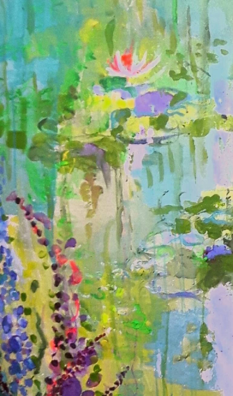 Original Expressionism Nature Painting by Ellen ten Kate