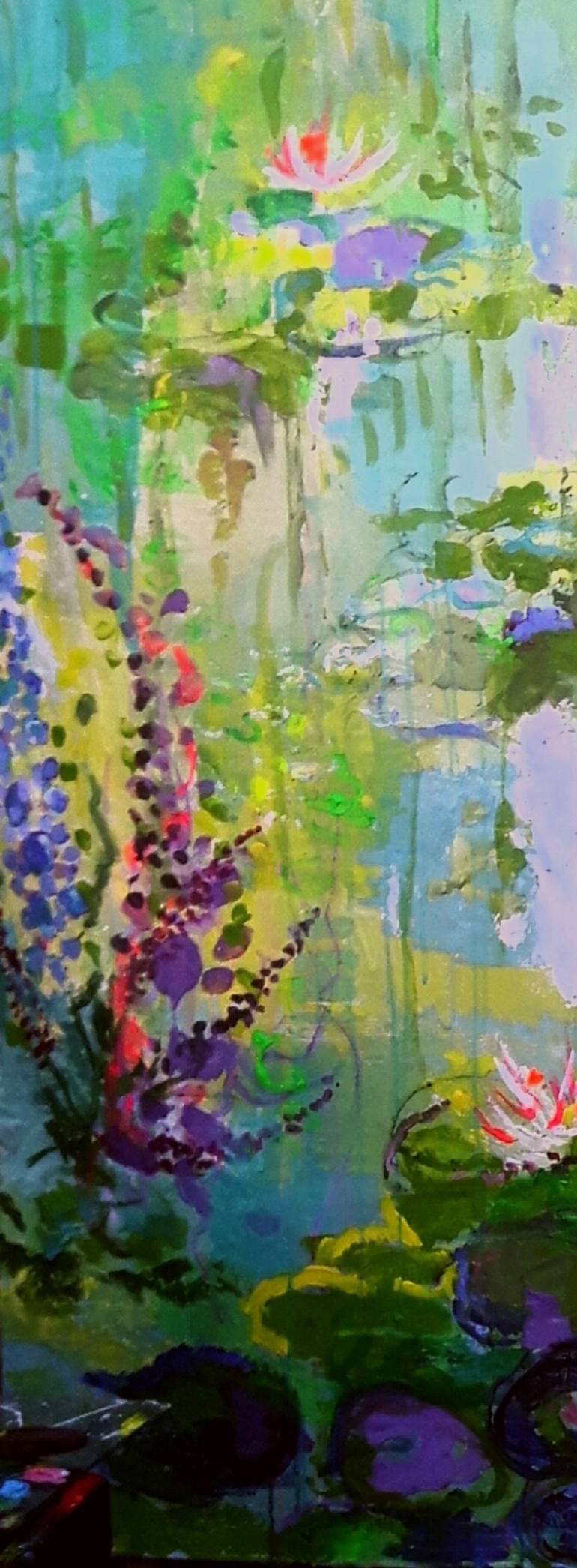 Original Expressionism Nature Painting by Ellen ten Kate