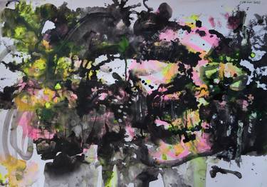 Print of Abstract Expressionism Landscape Paintings by Cleo Li Yann Lim