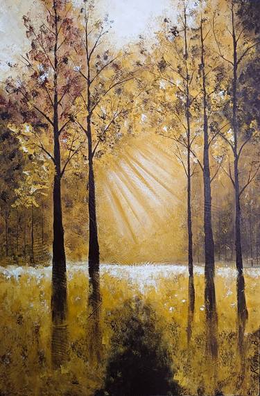 Original Fine Art Nature Paintings by Roshan Barnes