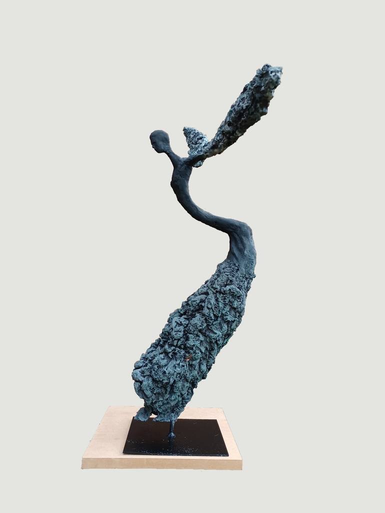 Original Abstract Sculpture by Emmanuel Okoro