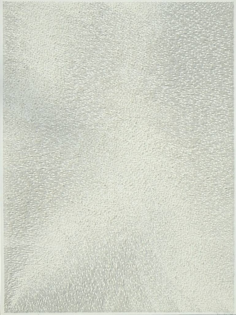 Original Conceptual Abstract Painting by Jerzy CepińSki