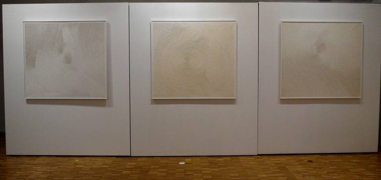 Original Conceptual Abstract Painting by Jerzy CepińSki