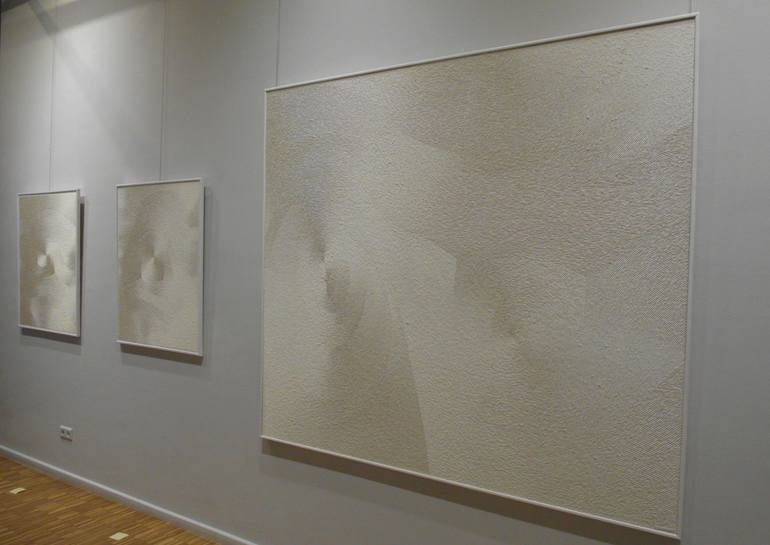 Original Conceptual Abstract Painting by Jerzy CepińSki
