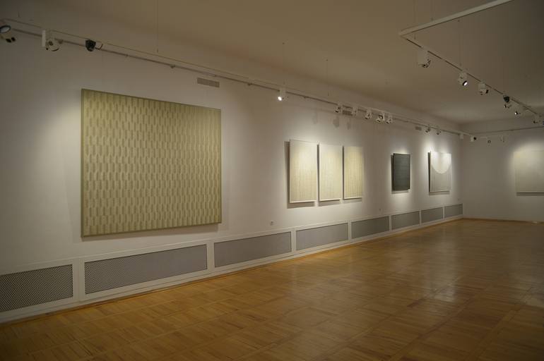 Original Minimalism Abstract Painting by Jerzy CepińSki