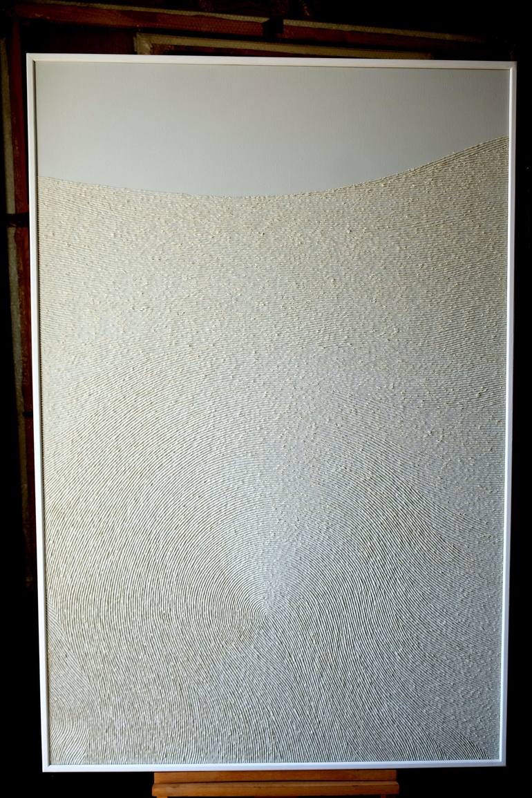 Original Conceptual Abstract Painting by Jerzy CepińSki
