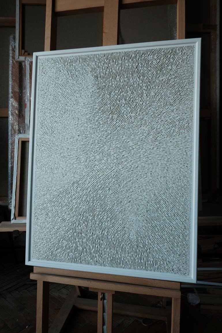 Original Conceptual Abstract Painting by jerzy cepiński