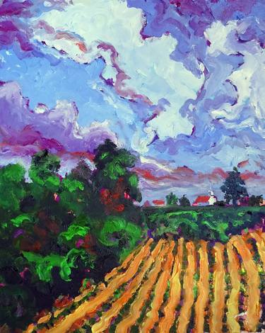 Original Impressionism Landscape Paintings by Charles Randolph Bruce