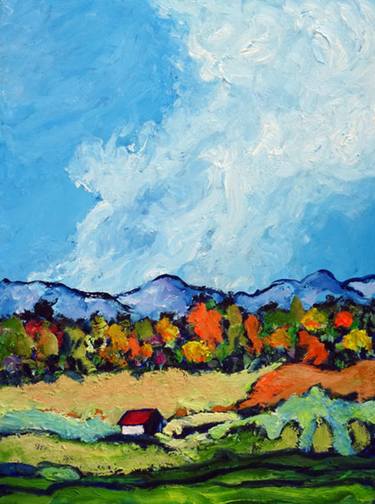 Original Landscape Paintings by Charles Randolph Bruce