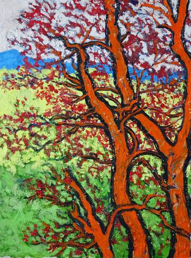 Original Fauvism Landscape Paintings by Charles Randolph Bruce