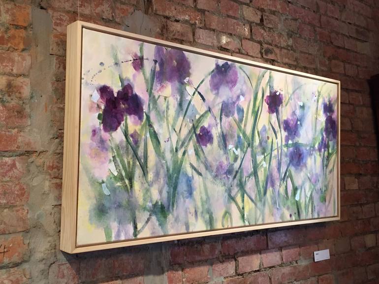 Original Floral Painting by Ines Sun