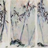 Snowy Bamboo Forest by Ines Sun